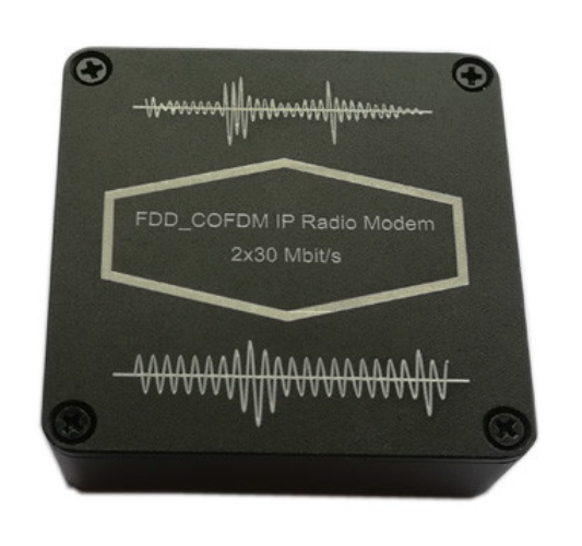 COFDM トランシーバー FDD IP 無線モデムdio Modem 2 COFDM Transceiver