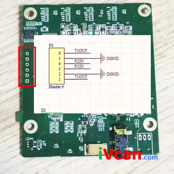 Drone wireless video transmitter UART connection define for data transmission