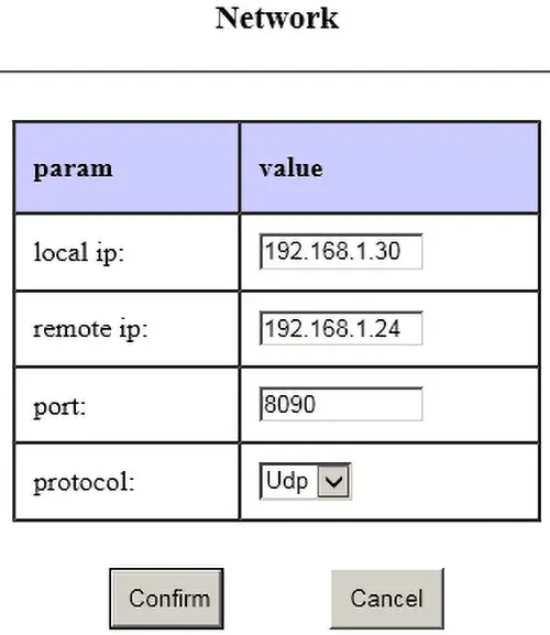 دستورالعمل عملکرد رابط کاربری وب ورودی HDMI به رمزگذار IPIPon instruction 1 HDMI input to IP encoder web UI network