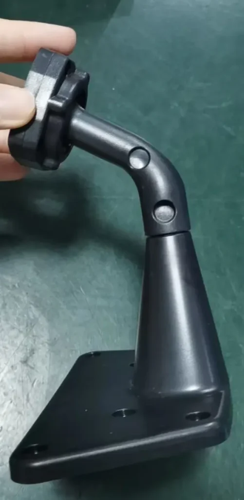 Split screen monitor VESA bracket table install for Vcan1738 4