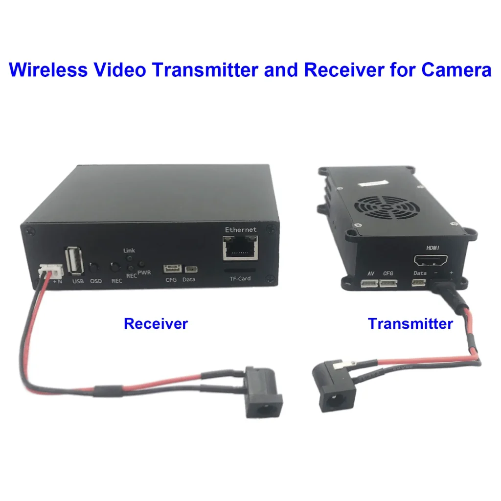 COFDM Video Alıcısı donanım yazılımı nasıl yükseltilir65odlayıcı 1W PA 1080P60-s Wireless Video Transmitter for Camera, HDMI HD H265 264 encoder 1W PA 1080P60-s