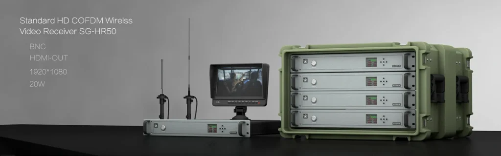 COFDM Wirelss Video Receiver