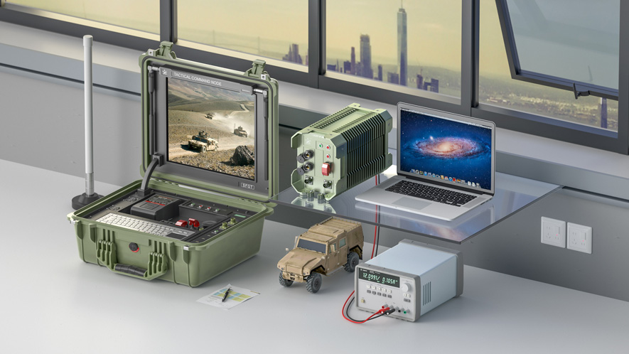 IP -mesh -opdrachtstation 4 IP MESH Command Station 1