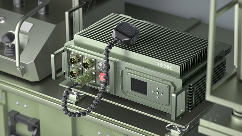 วิดีโอ IP ข้อมูล Transceiver 7 IP Video Data Transceiver