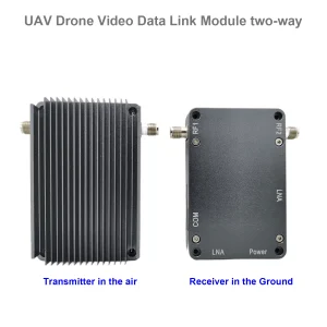 UAV drone video data link module wireless video transmiter at receiver para sa camera mahabang hanay TDD transceiver dalawang paraan