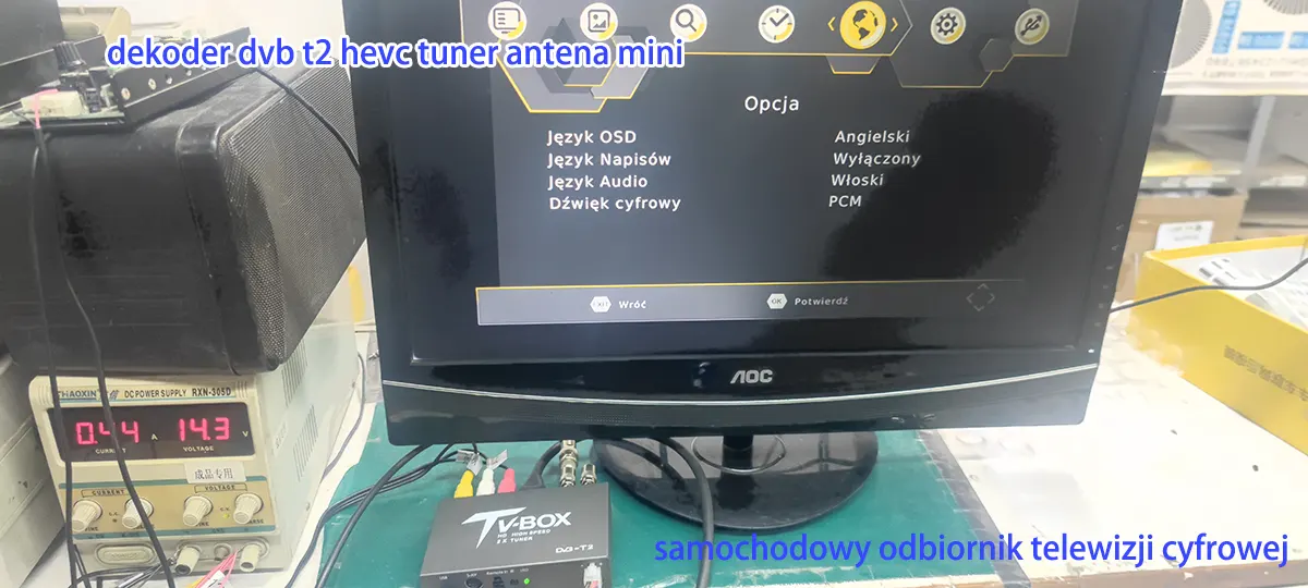 dekoder dvb t2 hevc tuner antena mini