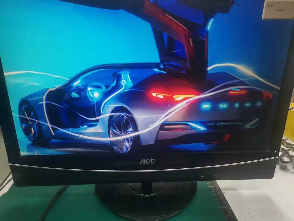 in-car dvb-t2 starting logo