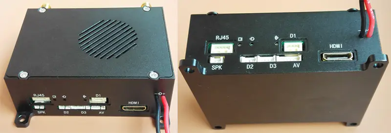 300mW series video transmitter with TDD duplex data Link
