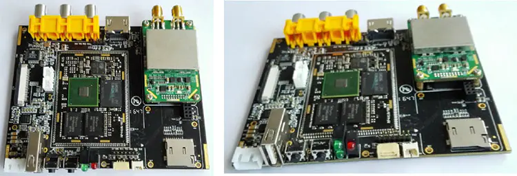 DR2C COFDM ثنائي الهوائي لاستقبال وحدة الاستخلاص 3 DR2C COFDM双天线接收解调模块