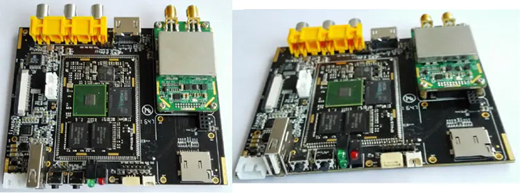 Плата прайгравання дэкадавання SHD1 H264 з нізкай затрымкай 3 SHD1 H264低延时解码播放板