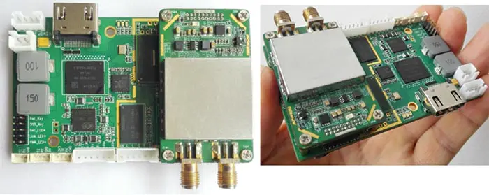 บอร์ดเล่นถอดรหัส SHD4 H264 ความหน่วงแฝงต่ำ 2 SHD4 H264低延时解码播放板