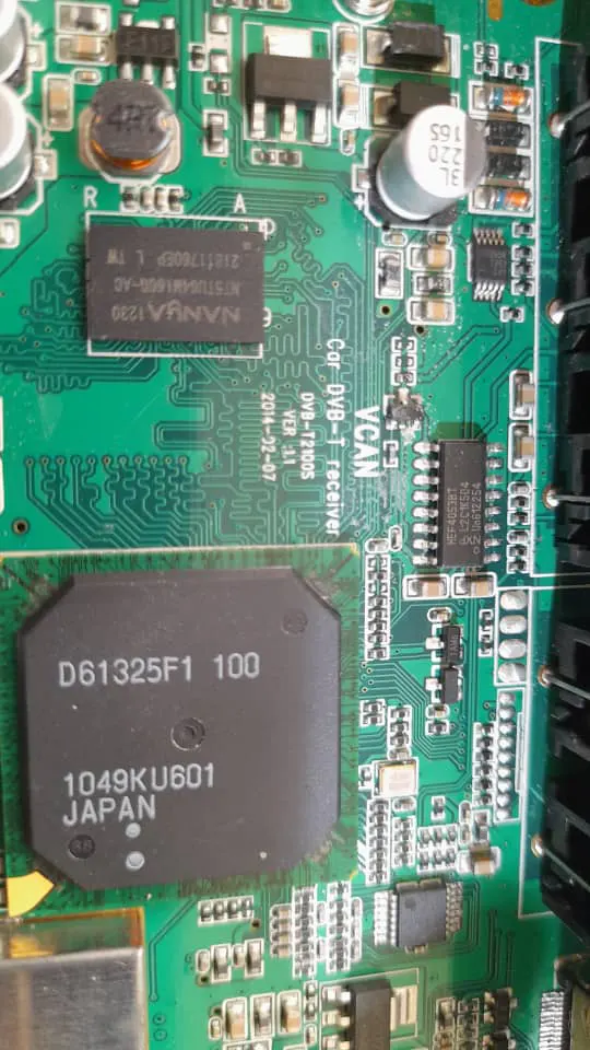 DVB-T2100S DVB-T2100HD car DVB-T VCAN