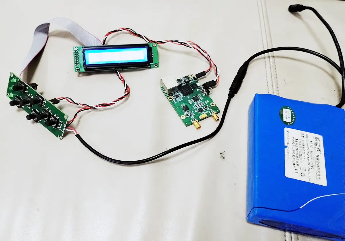 Mini COFDM wireless Ethernet transmission module 100M bps RJ45 video data transmitter and receiver