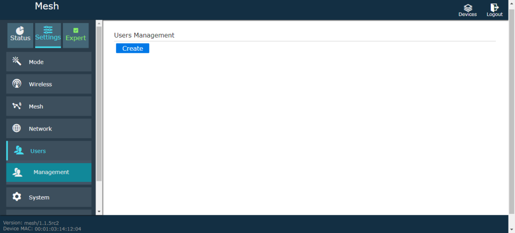 IP MESH Ad Hoc network user guide 14