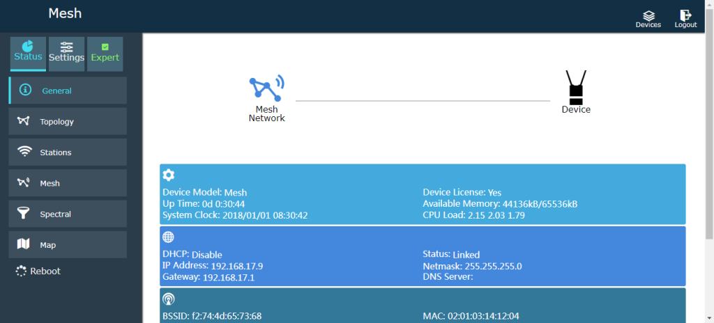 IP MESH Ad Hoc network user guide 2