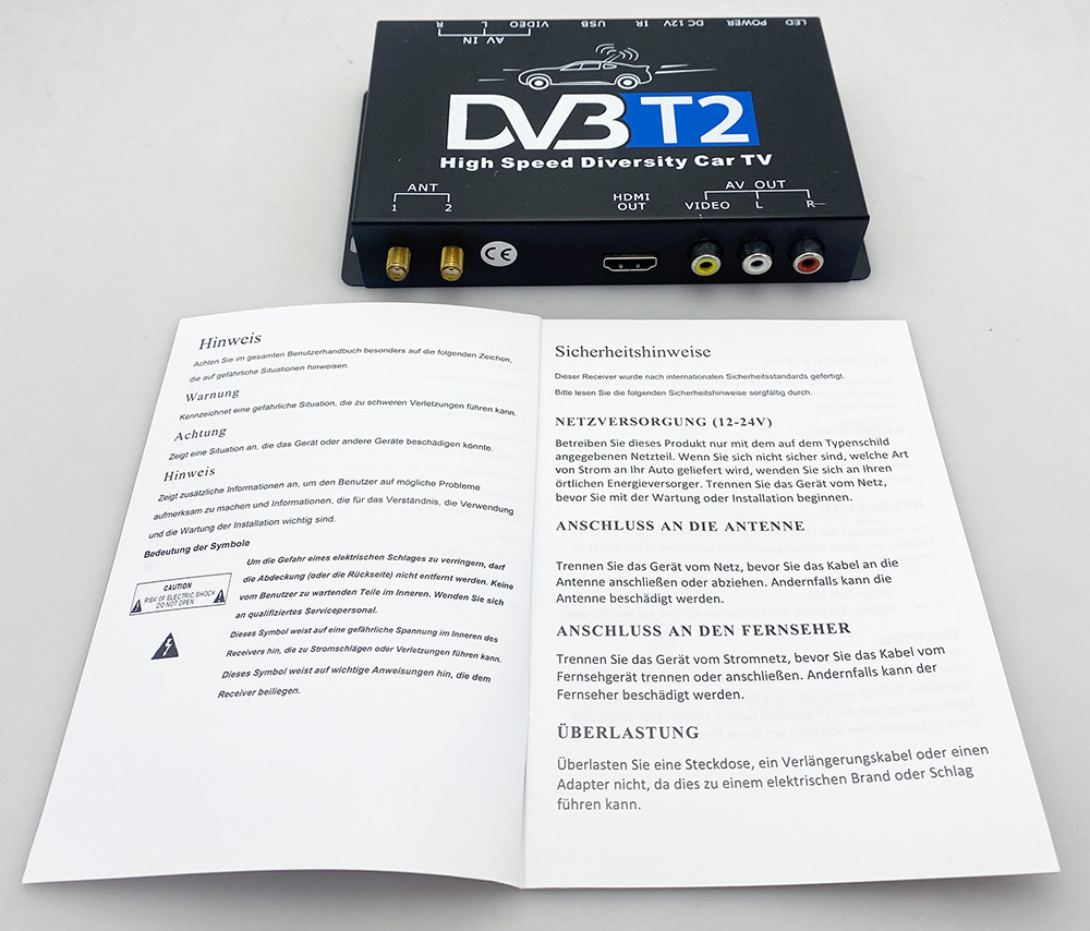 DVB-T265 + Germany User Manual + CE