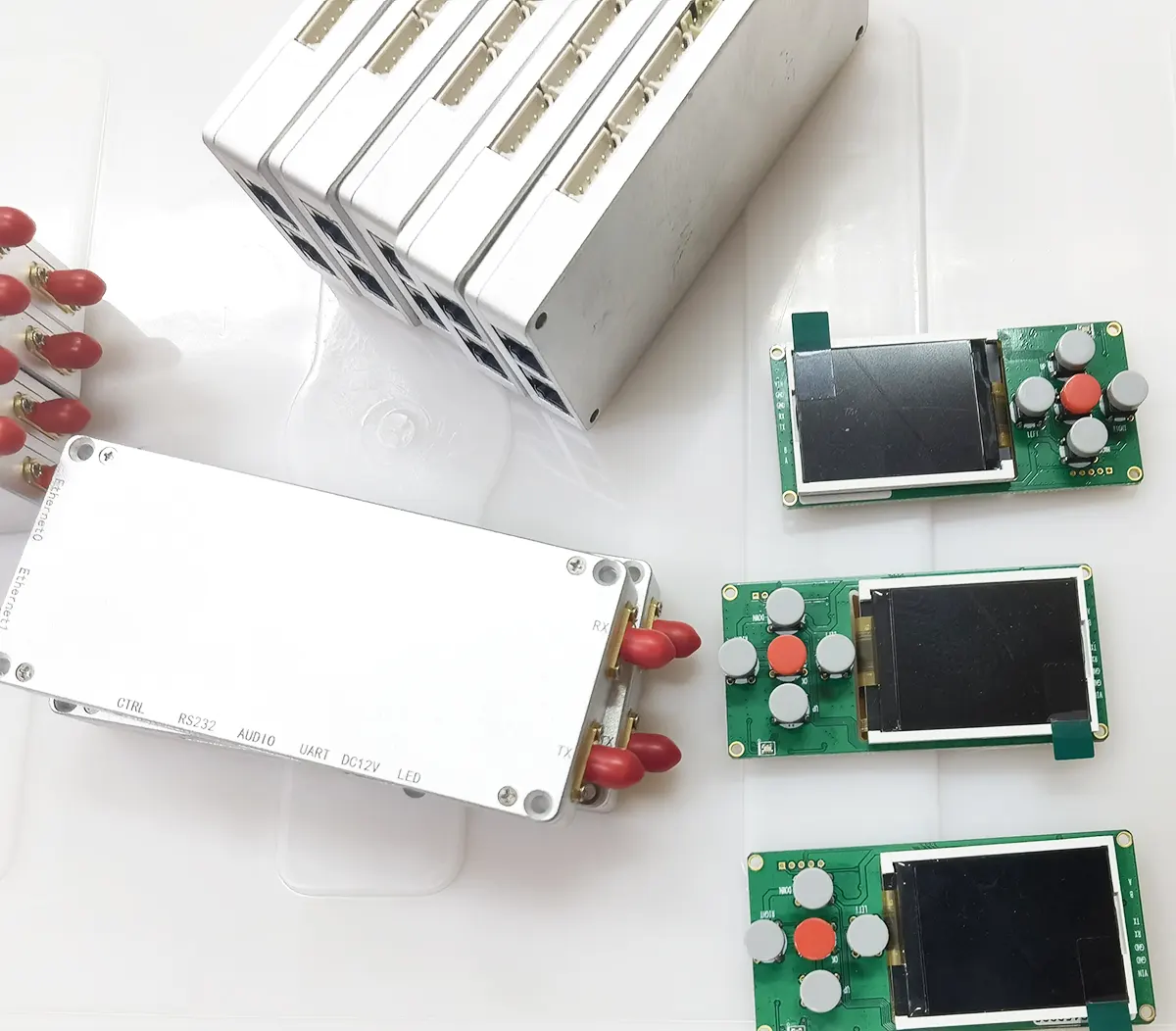 Military COFDM Tarkov wireless signal transmitter modulation for video audio data IP radio