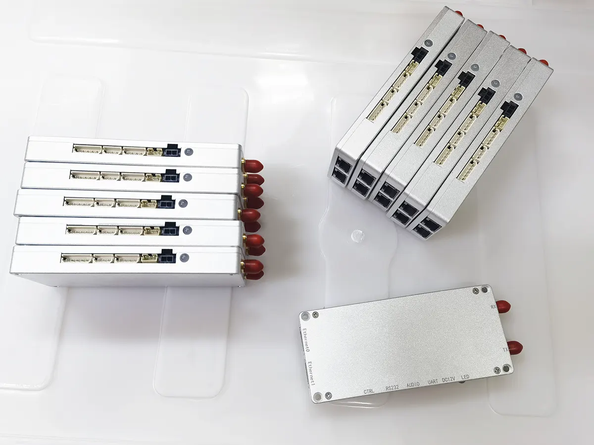 Wireless ethernet IP Radio transmission cofdm video transmitter long-range drone uav