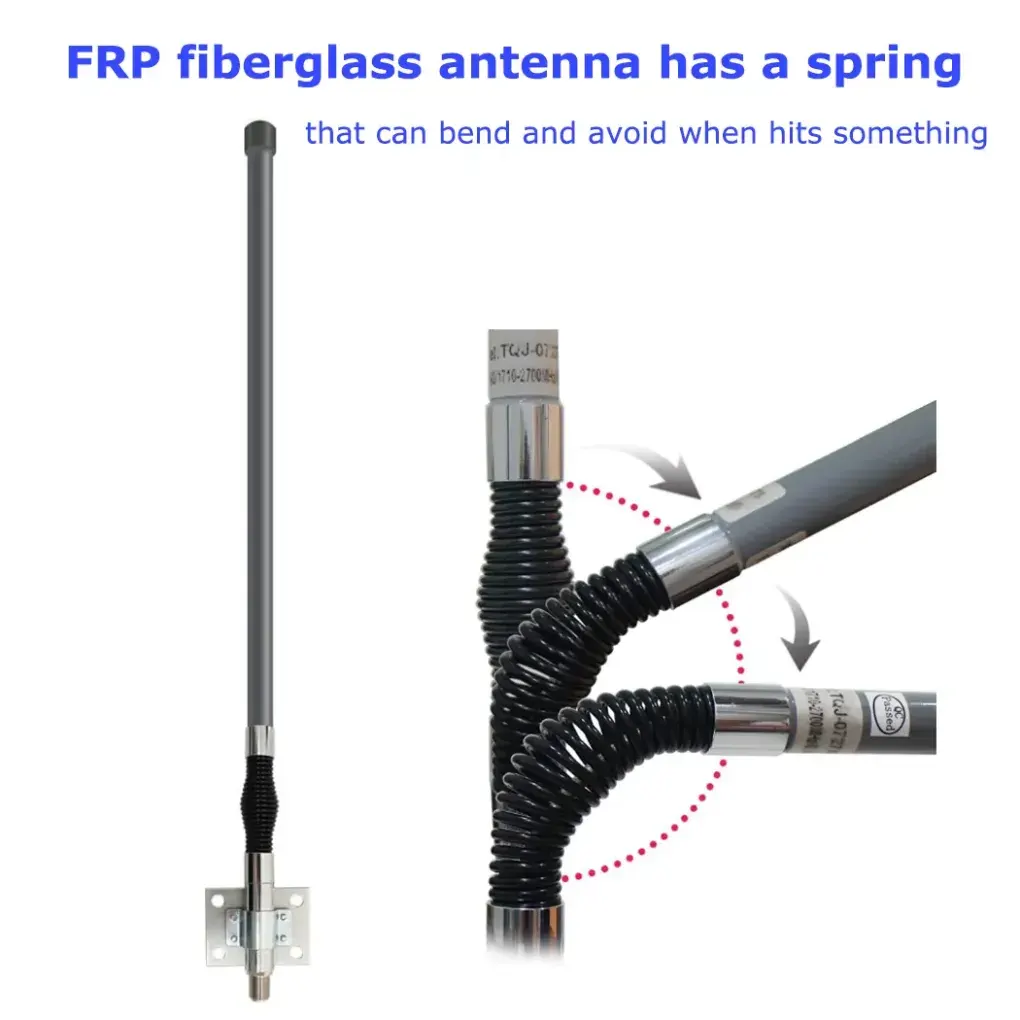 FRP-fiberglass-antenna-with-a-spring-for-wireless-video-transmitter-and-receiver