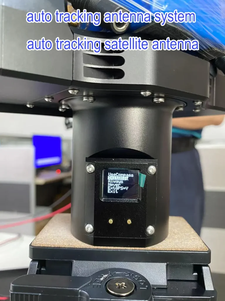 auto tracking antenna system, auto tracking satellite antenna