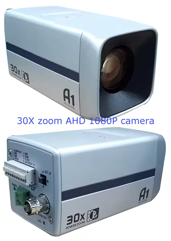 30X zoom AHD 1080P camera