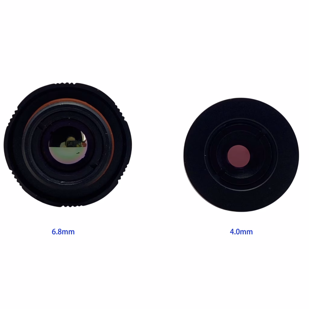 4mm 6.8mm camera lens for thermal imaging camera