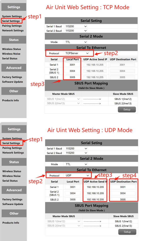 5.7GHz drone video data transmitter-receiver user manual 9