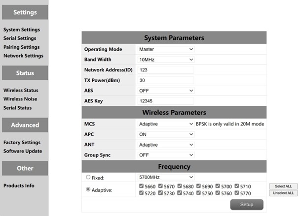 5.7GHz drone video data transmitter-receiver user manual 6