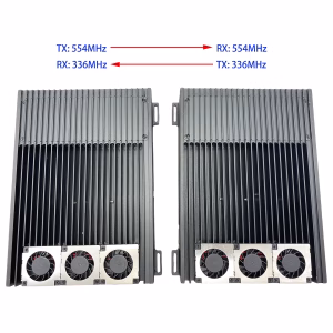 5WPA COFDM IP FDD 收發器 336-554MHz 無線電鏈路，用於遠距離低延遲全雙工無線視頻和數據傳輸