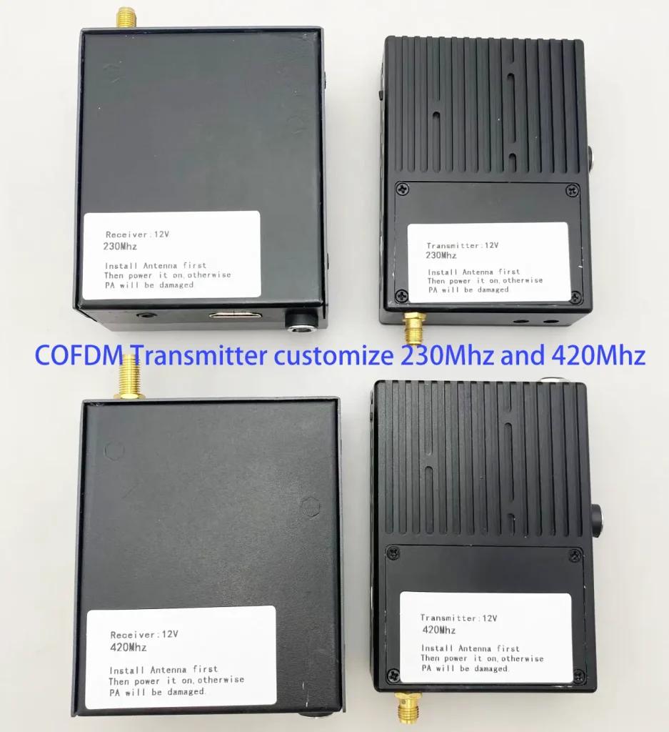 COFDM Transmitter customize 230Mhz and 420Mhz

