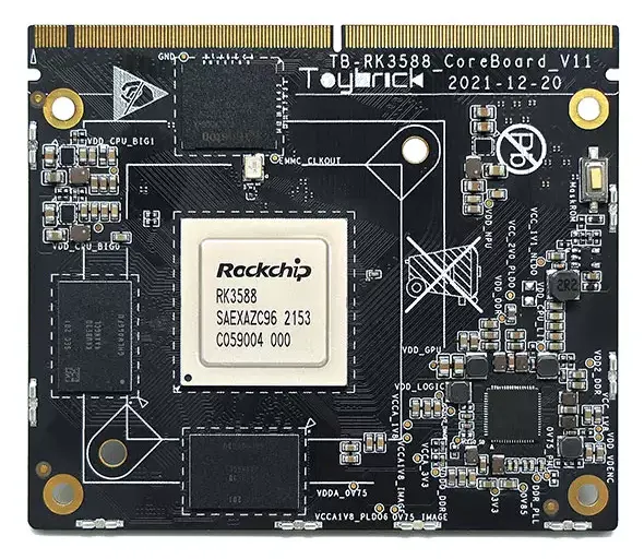 रॉकचिप RK3588 विकास बोर्ड DVE 4 TB-RK3588C0-A 8GB+32GB coreboard