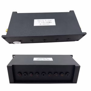 Filtro passa banda cavità interfaccia di frequenza personalizzabile per sistema RF