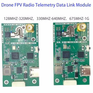 Fréquence de liaison de données de télémétrie Radio FPV personnalisée 128MHZ-1G pour Drone