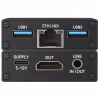 Двухканальный USB-видеокодер в конвертер потокового видео IP Ethernet 1 Dual-Channel USB Video Encoder to IP Ethernet Streaming video converter box
