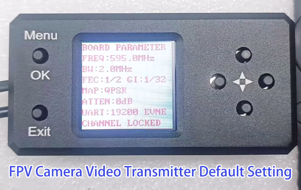 FPV-Video-Transmitter-Default-Setting