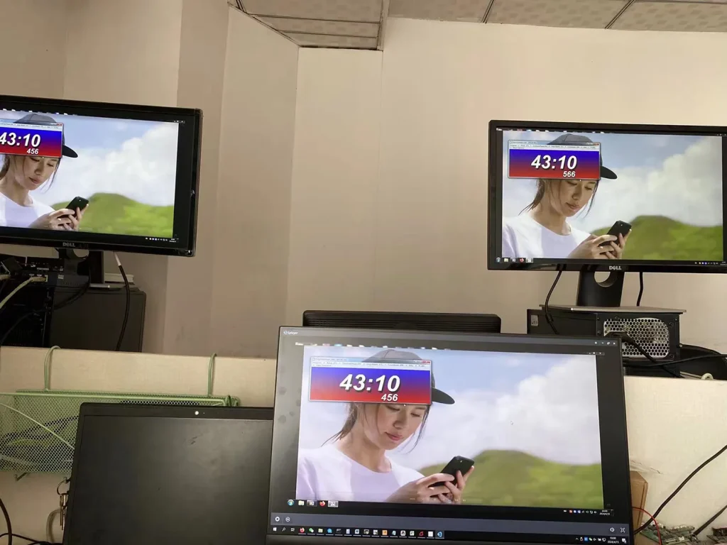 UDP stream player setting for stream protocol of COFDM Receiver Vcan1776-RX 3