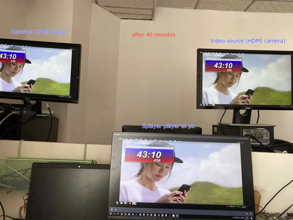 UDP stream player setting for stream protocol of COFDM Receiver Vcan1776-RX 4