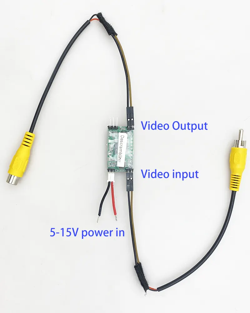 FPV Video Scrambler Transmitter TX scrambling encryption module Receiver RX descrambling decryption module 34 New drone composite video scrambler scrambling descrambler module