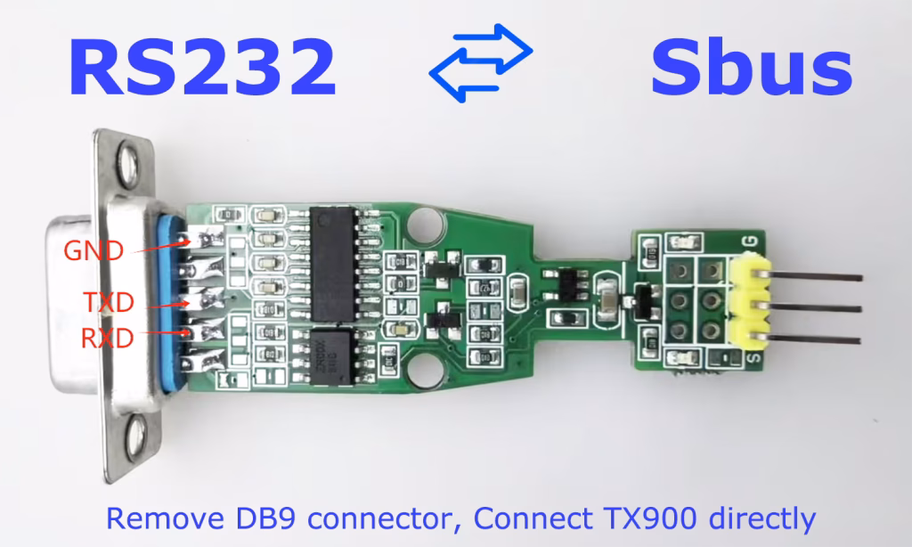 Sbus for Wireless Video Data Audio RC control Link TX900 2