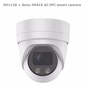 Rockchip RV1126 Sony IMX415 AI-IPC كاميرا ذكية CCTV Security EVB Board PCBA SDK أسود / لون أبيض