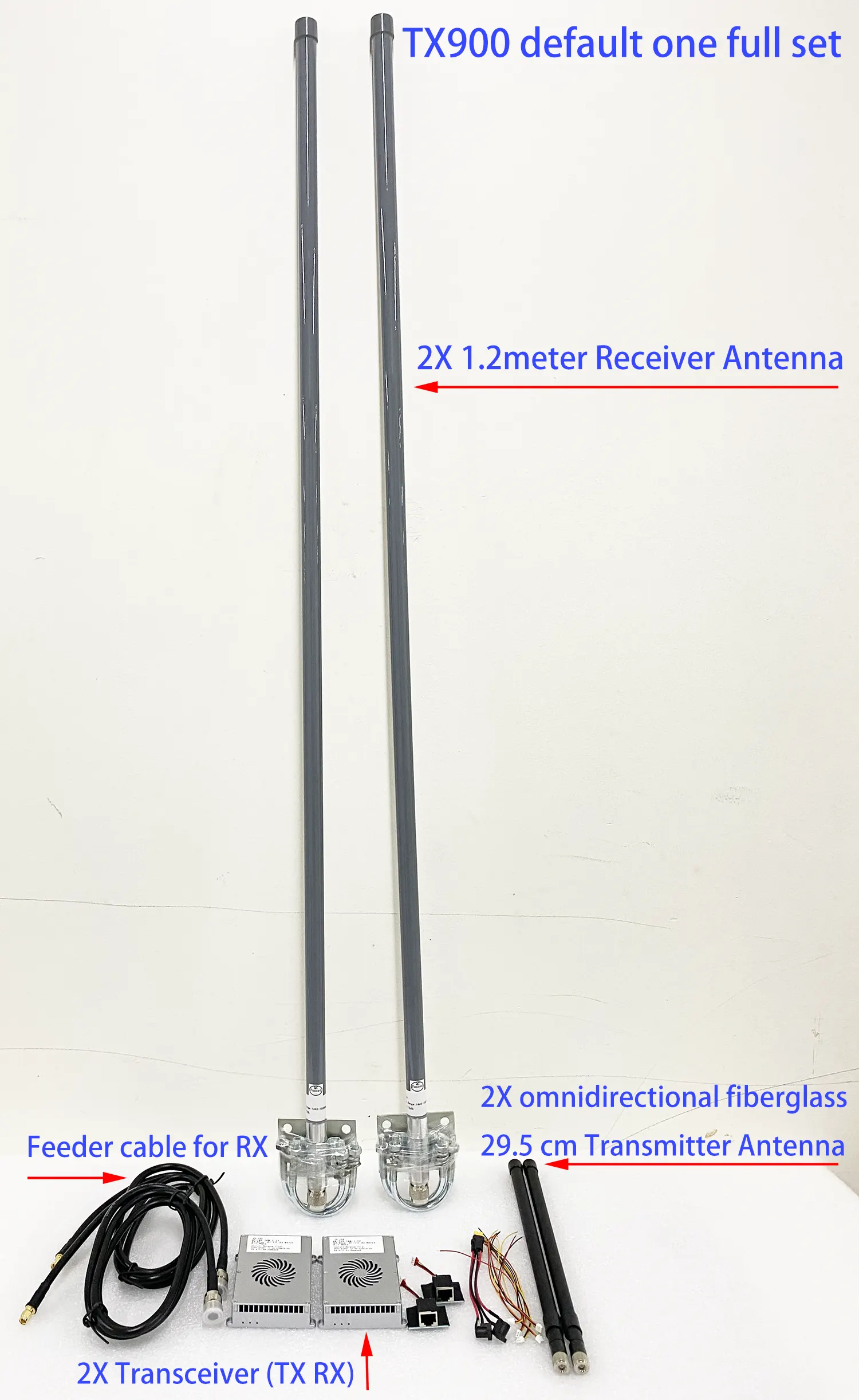 Vcan TX900 full set accessory