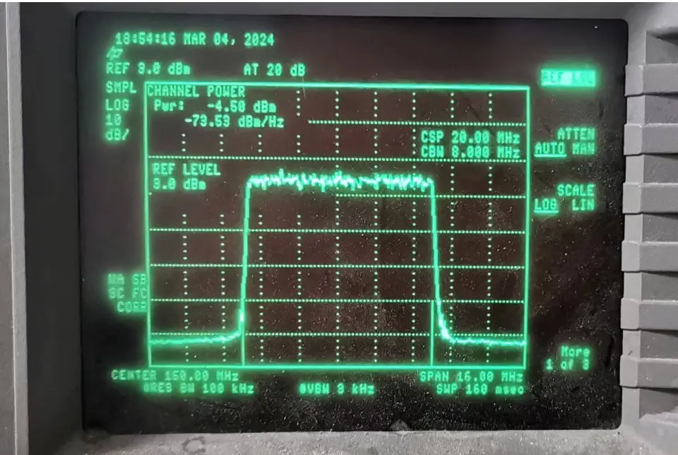 RF TX module COFDM transmitter 70Mhz 80Mhz 150Mhz 160Mhz 1