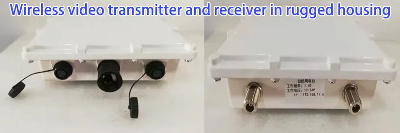 máy phát và thu video không dây từ bờ tới thuyền 3 shore-to-boat wireless video transmitter and receiver 1