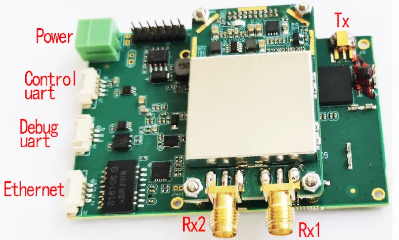 cofdm relay repeater with two receiver rf input and one transmitter rf output2