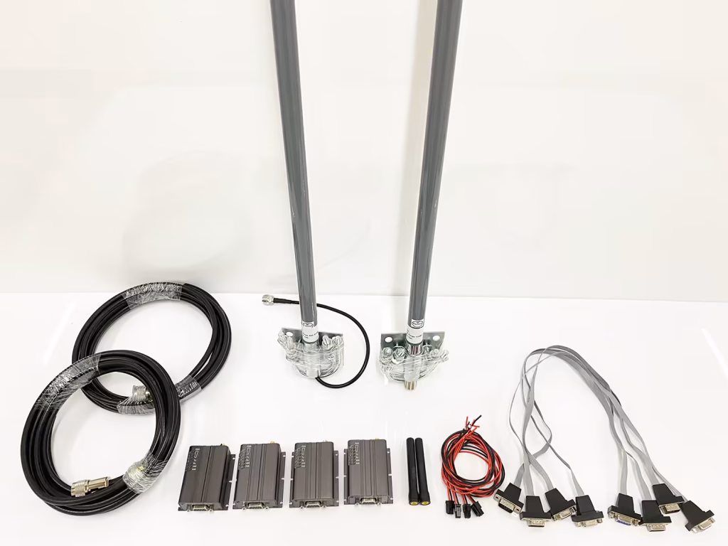 four units of Radio Telemetry Data Link Parameter modification instruction