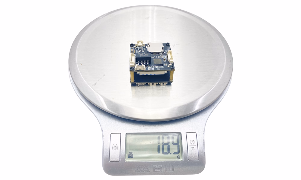 CVBS AHD TVI ویدیوی آنالوگ به شبکه ماژول جریان ویدیویی 41 gross weight of CVBS AHD TVI analog video to network video stream module encoder converter board