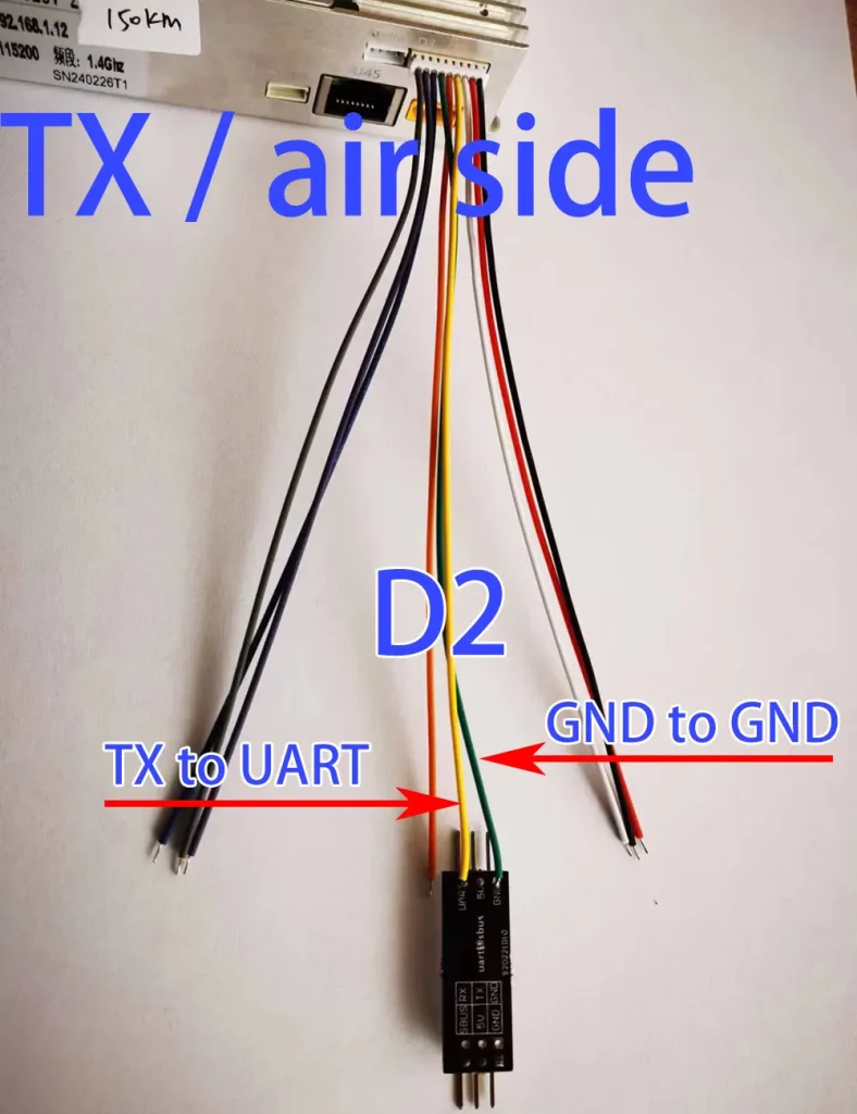 how-to-change-UART-to-Sbus-for-drone-long-range-wireless-video-data-transmitter-and-receiver