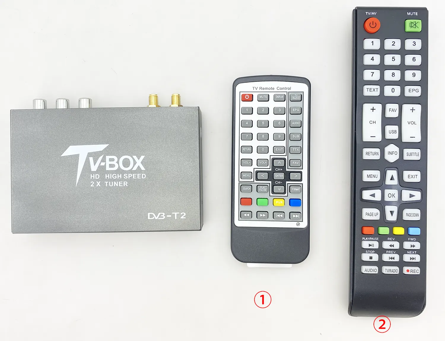 in-car DVB-T2 DVB-T267 remote control