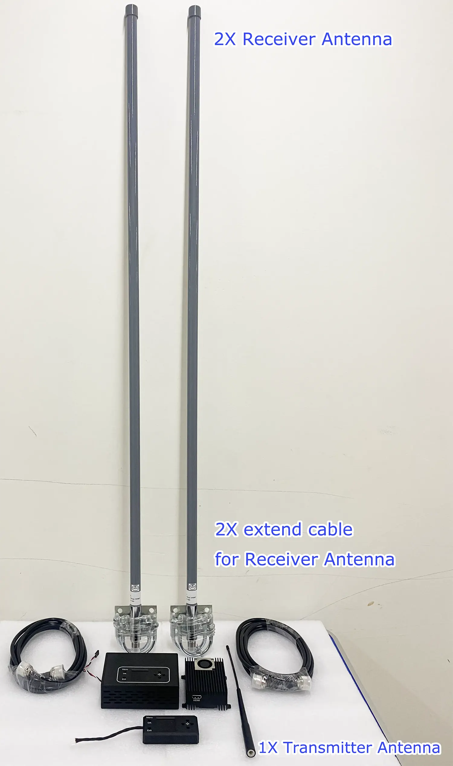 lower latency wireless video transmitter and receiver full set for drone video download link