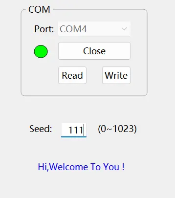 FPV Video Scrambler Transmitter TX scrambling encryption module Receiver RX descrambling decryption module 31 write seed of CVBS scrambling assistant